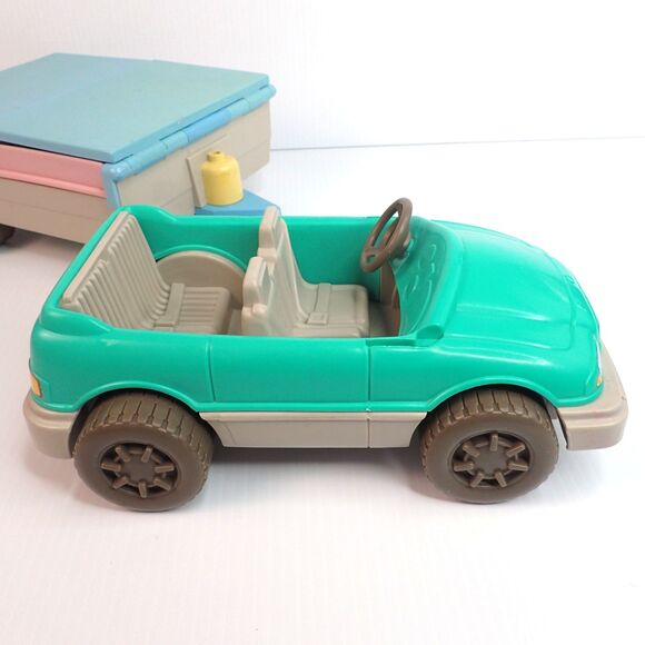 Fisher Price Loving Family Dollhouse Convertible Car & RV Pop Up Camper 1997 - Picture 16 of 16